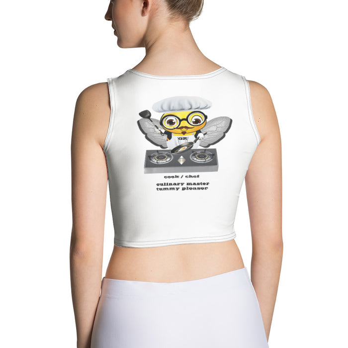 CHEF BEE cute Crop Top