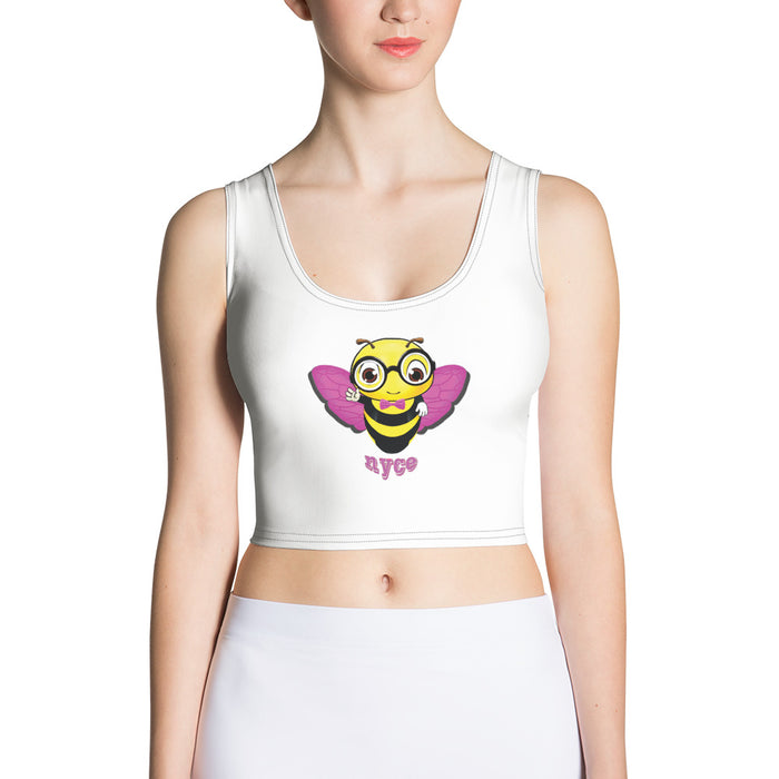 Cute pink BEE NYCE Crop Top