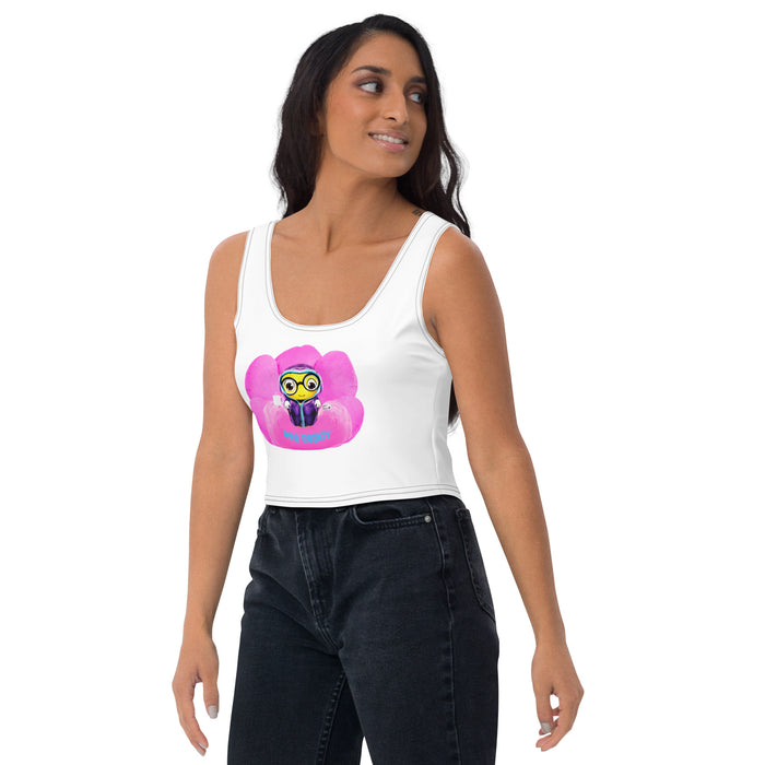 Cute BEE C0MFIE Crop Top