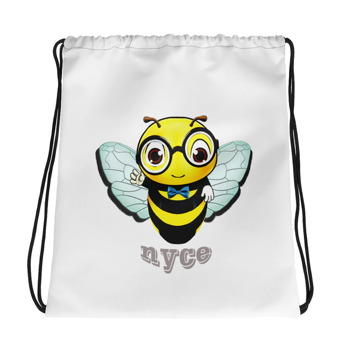 Cute BEE NYCE Drawstring bag