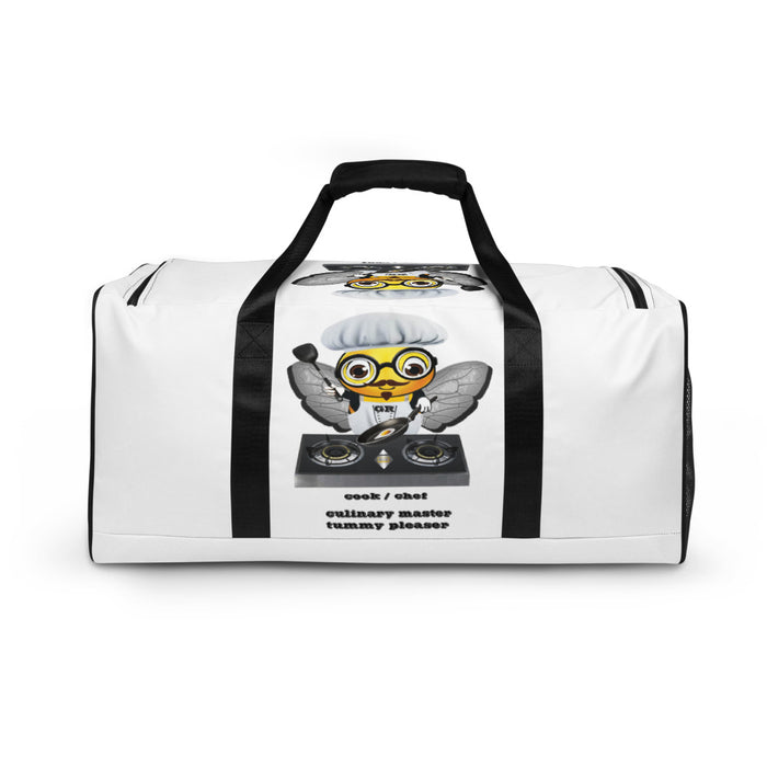 Cute CHEF BEE Duffle bag