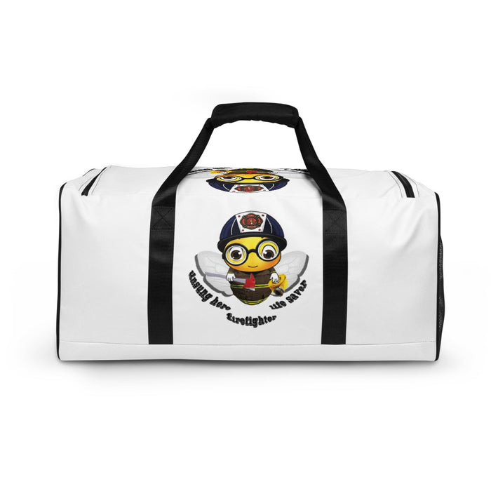 Cute FIREFIGHTER BEE Duffle bag