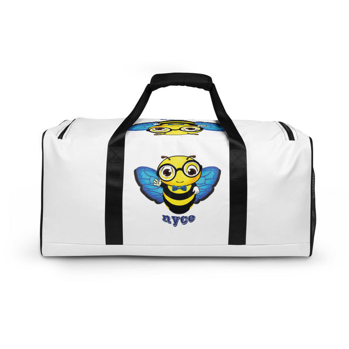 Cute blue BEE NYCE Duffle bag