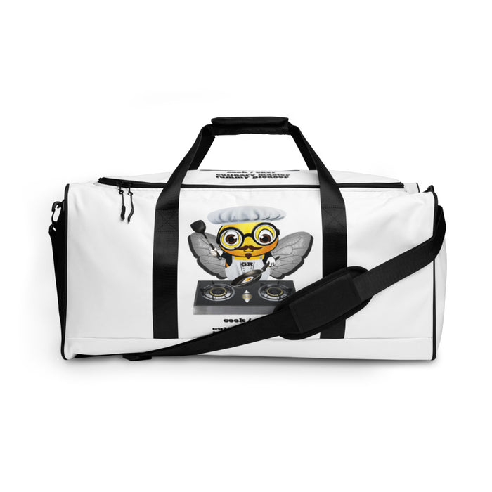 Cute CHEF BEE Duffle bag