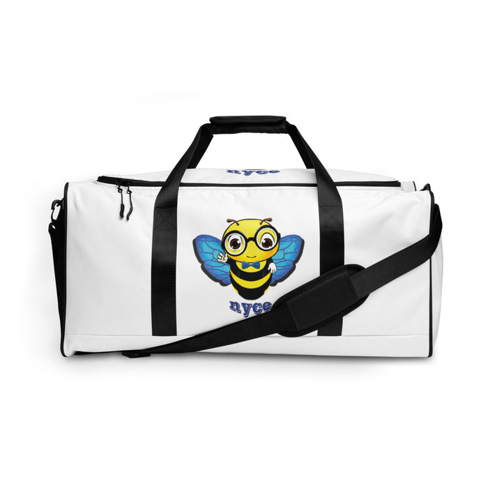 Cute blue BEE NYCE Duffle bag