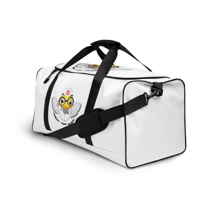 Cute NURSE BEE Duffle bag