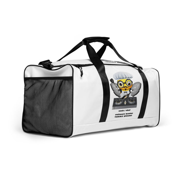 Cute CHEF BEE Duffle bag