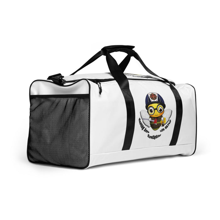 Cute FIREFIGHTER BEE Duffle bag