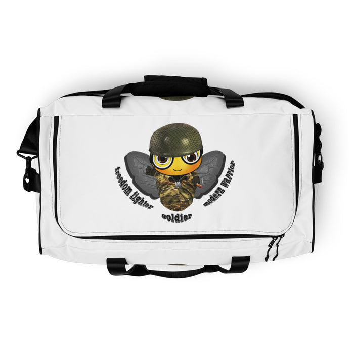 Cute SOLDIER / MILITARY BEE Duffle bag