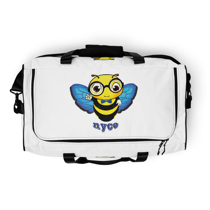 Cute blue BEE NYCE Duffle bag