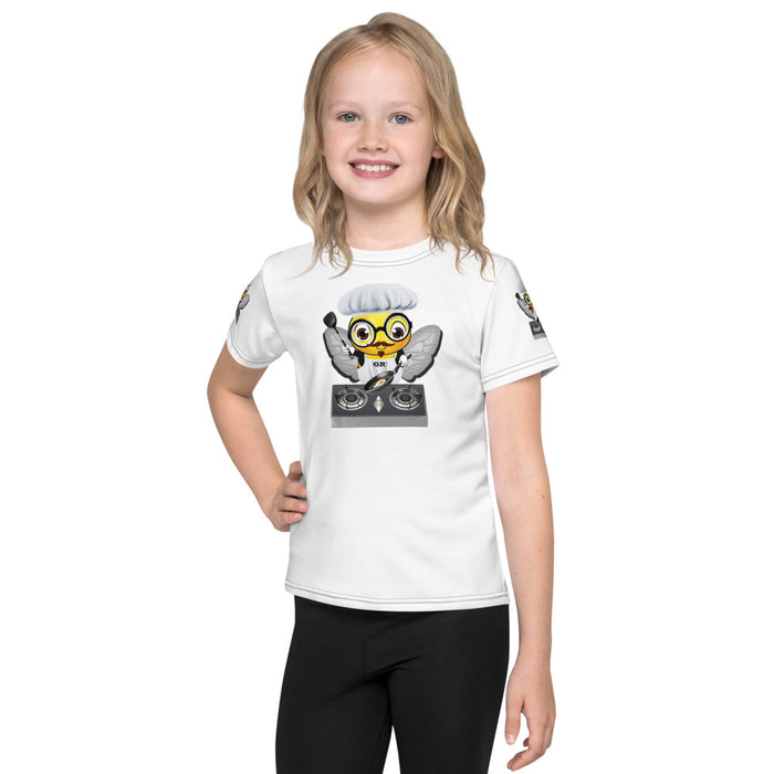 Girl Bee Collection Cute CHEF BEE Kids T-Shirt