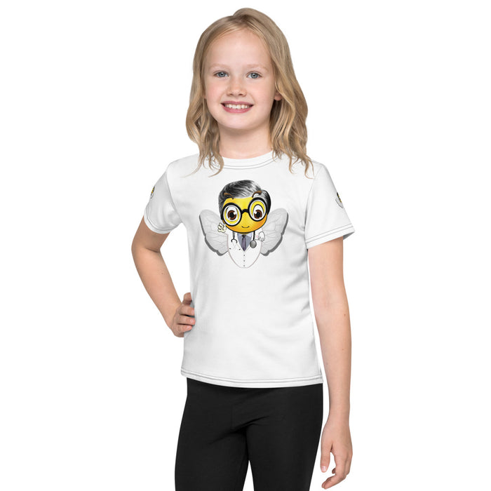 Girl Bee Collection Cute DOCTOR / MEDICO BEE Kids T-Shirt