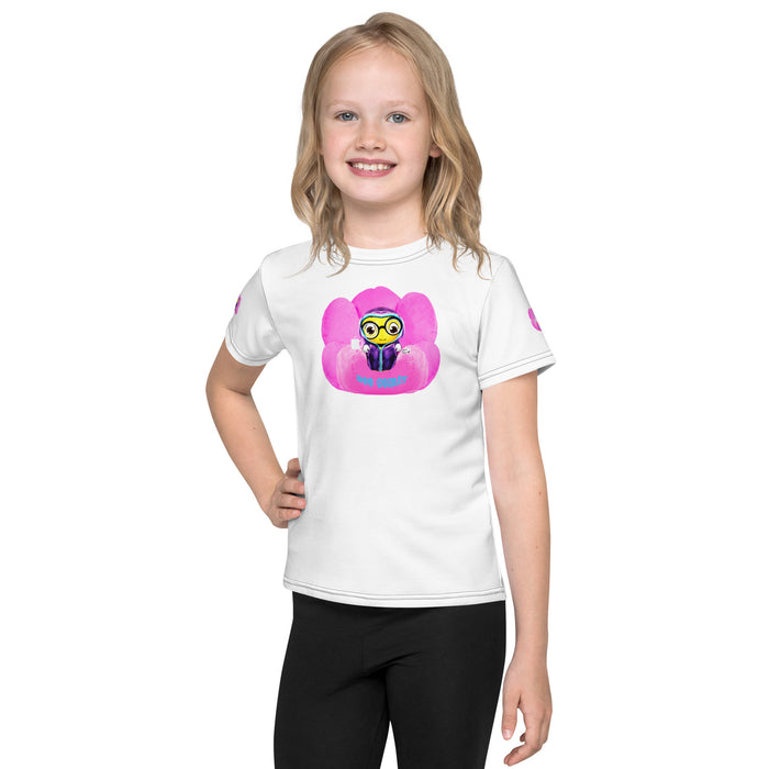 Girl Bee Collection Cute BEE C0MFIE Kids T-Shirt