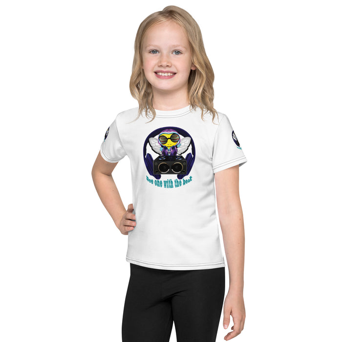 Cool & Cute BLUE BEE 1 WITH THE Kids T-Shirt