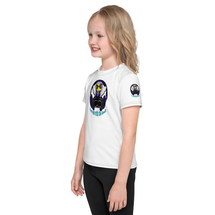 Cool & Cute BLUE BEE 1 WITH THE Kids T-Shirt