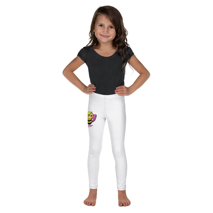 Girl Bee Collection Cute Pink BEE NYCE Kid's Leggings