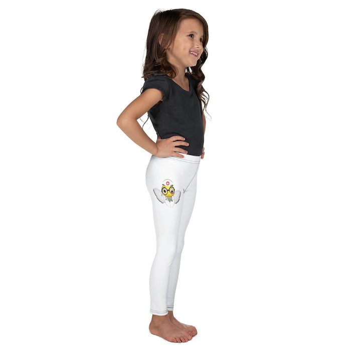 Girl Bee Collection Cute NURSE BEE Kid's Leggings