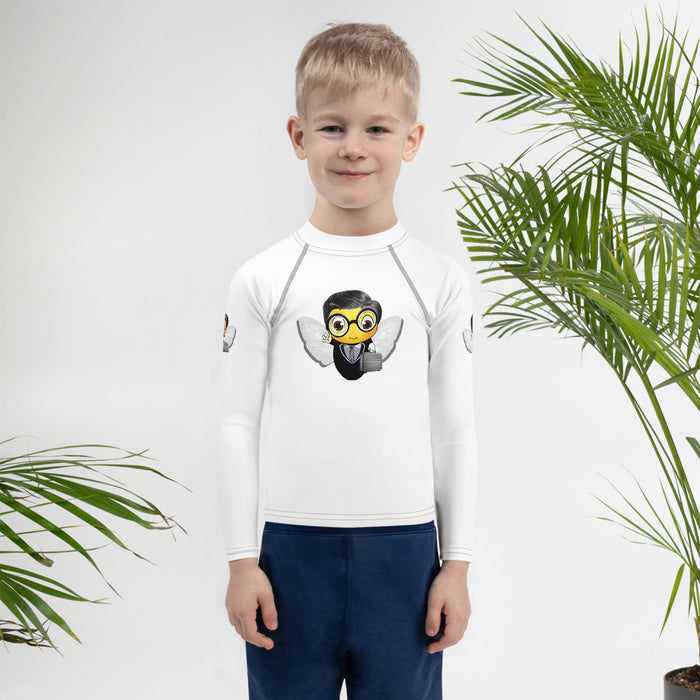 Boy Bee Collection LAWYER / ATTORNEY BEE Kids Rash Guard