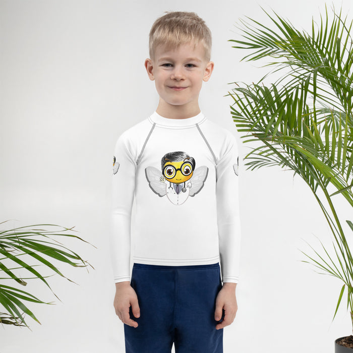 BOY BEE Collection Cute DOCTOR / MEDICO BEE Kids Rash Guard