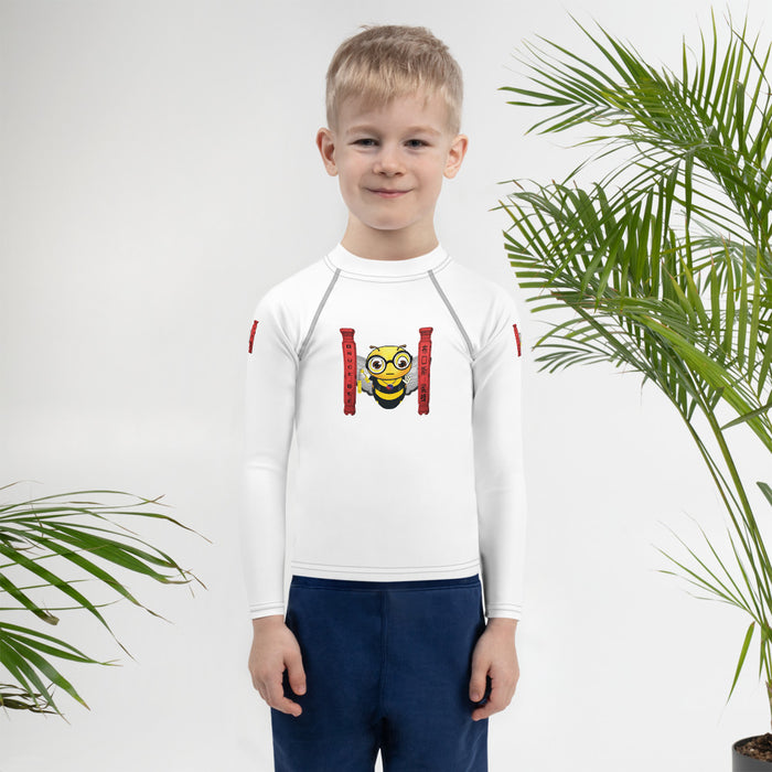 BOY BEE Collection Cute BRUCE BEE Kids Rash Guard