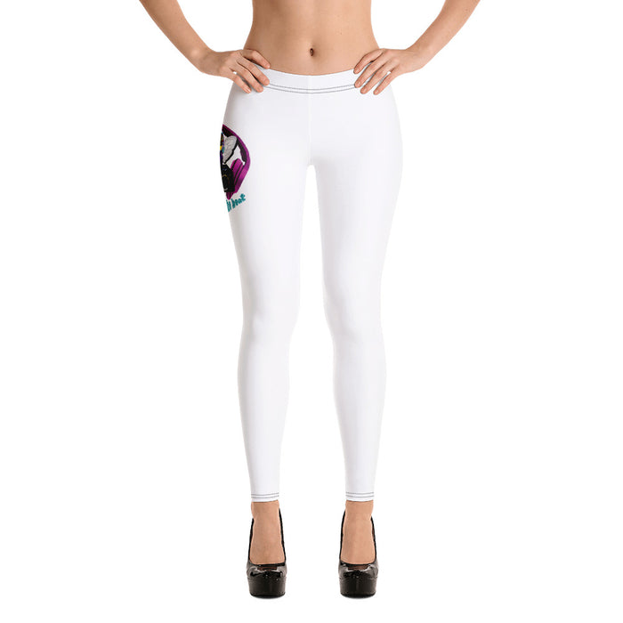 Cool & Cute PINK BEE 1 WITH THE BEAT Leggings