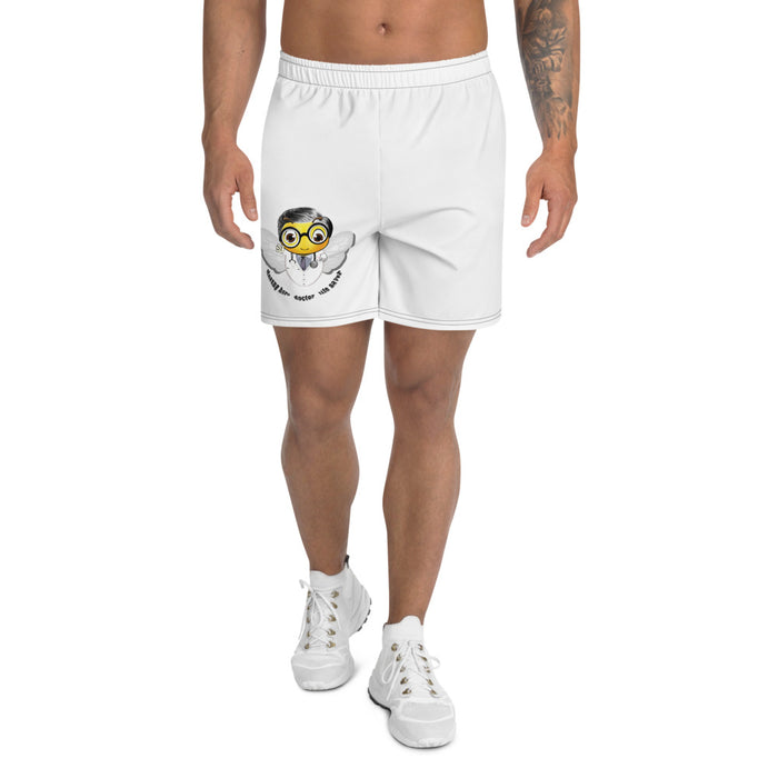 Cute DOCTOR / MEDICO BEE Men's Athletic Long Shorts