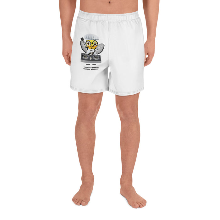 Cute CHEF BEE Men's Athletic Long Shorts