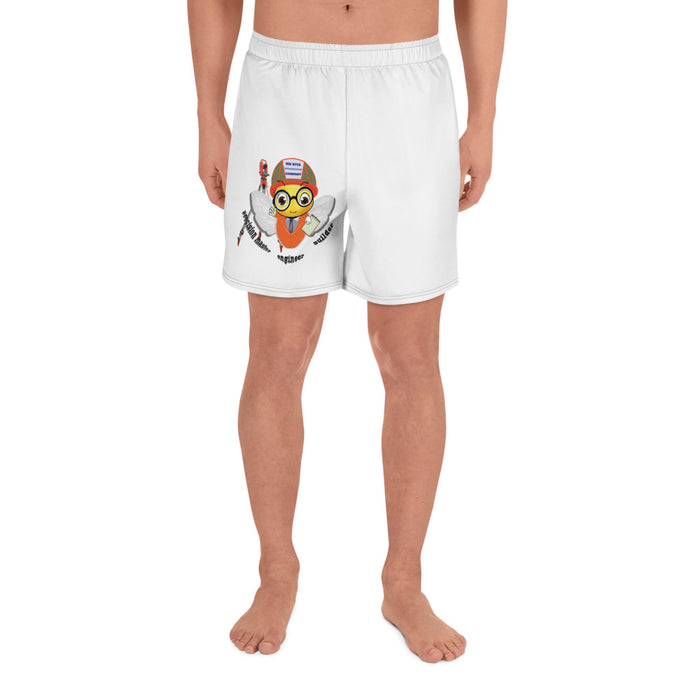 Cute ENGINEER / INGENIERO BEE Men's Athletic Long Shorts