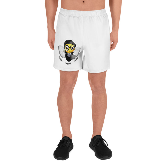 Cute LAWYER / ATTORNEY BEE Unisex Men's Athletic Long Shorts