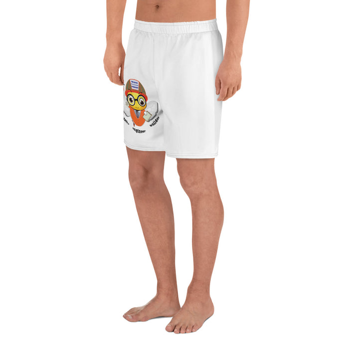 Cute ENGINEER / INGENIERO BEE Men's Athletic Long Shorts