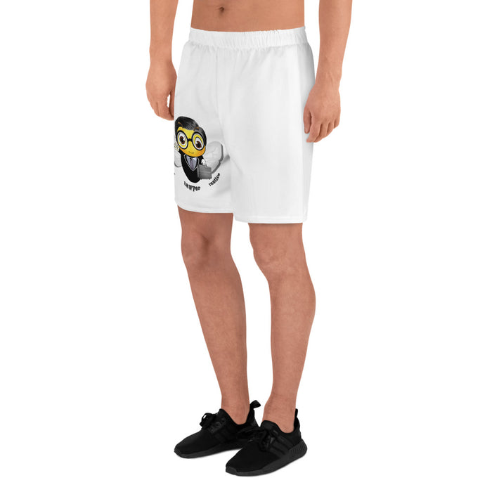 Cute LAWYER / ATTORNEY BEE Unisex Men's Athletic Long Shorts