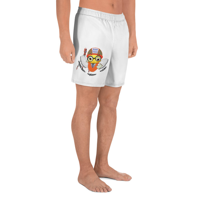 Cute ENGINEER / INGENIERO BEE Men's Athletic Long Shorts