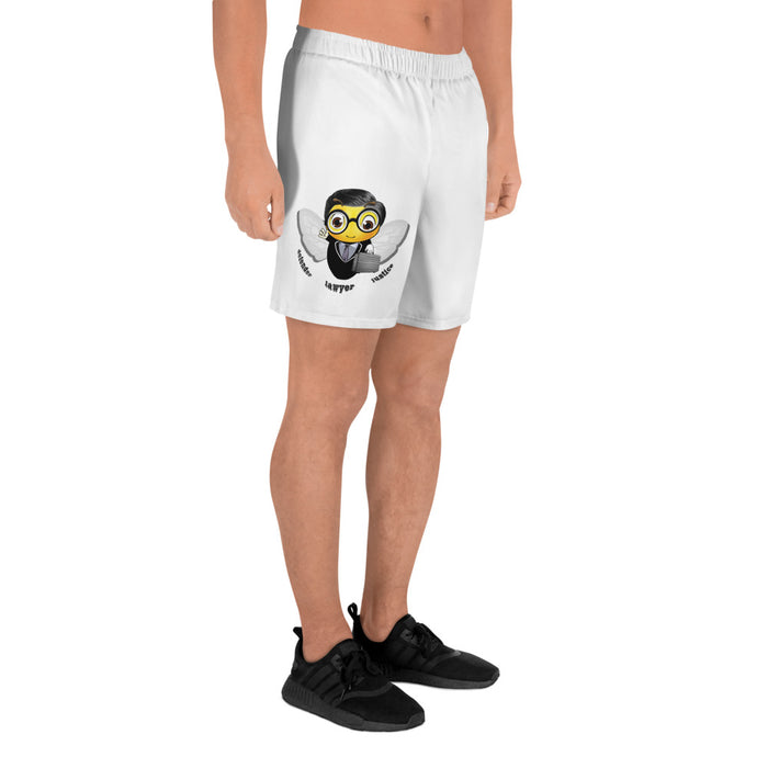 Cute LAWYER / ATTORNEY BEE Unisex Men's Athletic Long Shorts