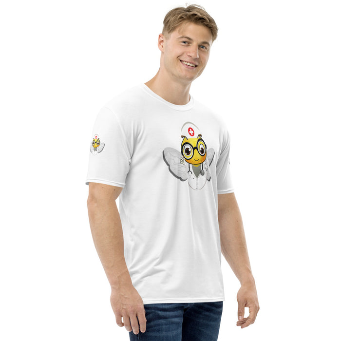 Cute NURSE BEE Men's T-shirt