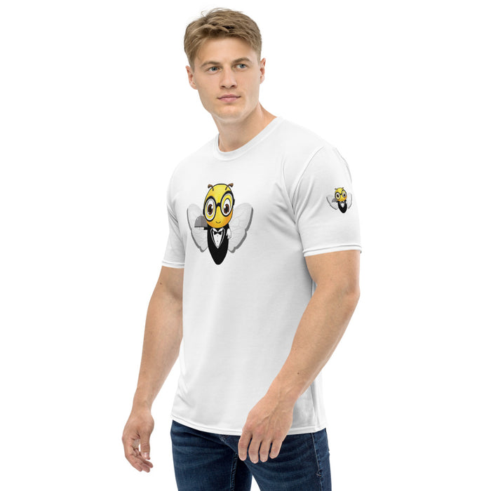 Cute WAITER / SERVER BEE Men's T-shirt