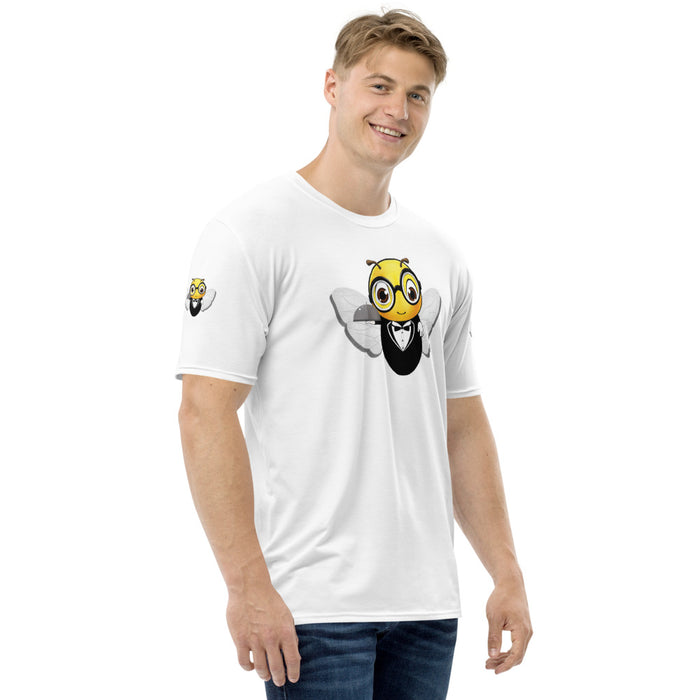 Cute WAITER / SERVER BEE Men's T-shirt