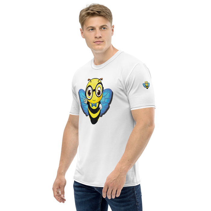 Cute blue BEE NYCE Men's T-shirt