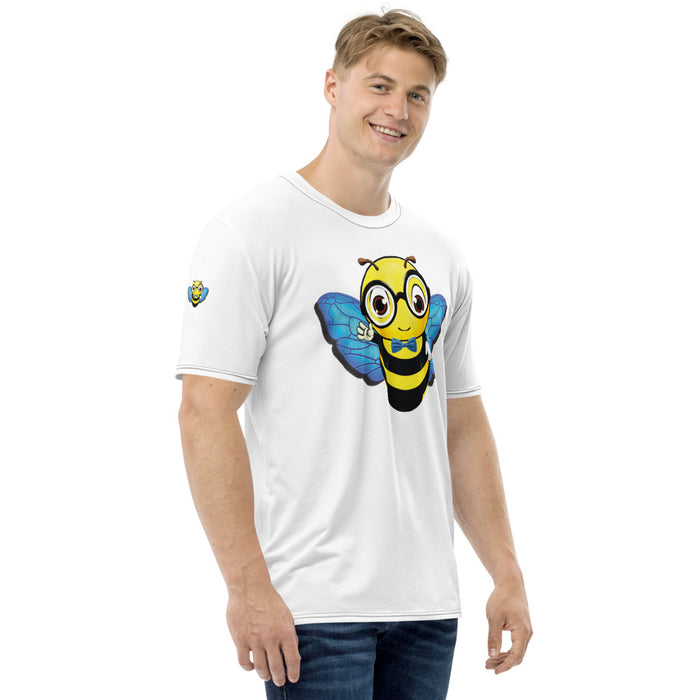 Cute blue BEE NYCE Men's T-shirt