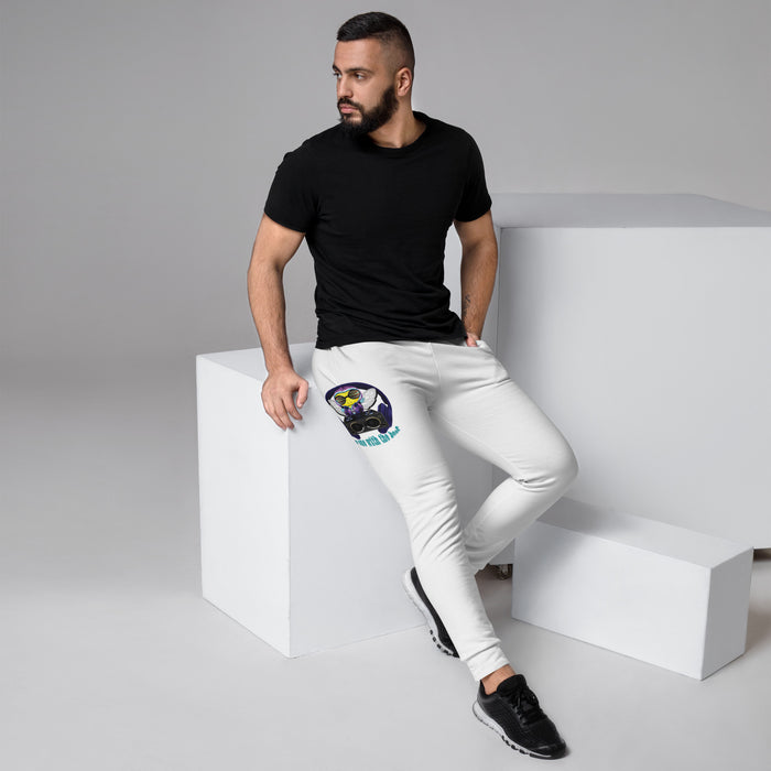 Cool & Cute BLUE BEE 1 WITH THE BEAT Men's Joggers