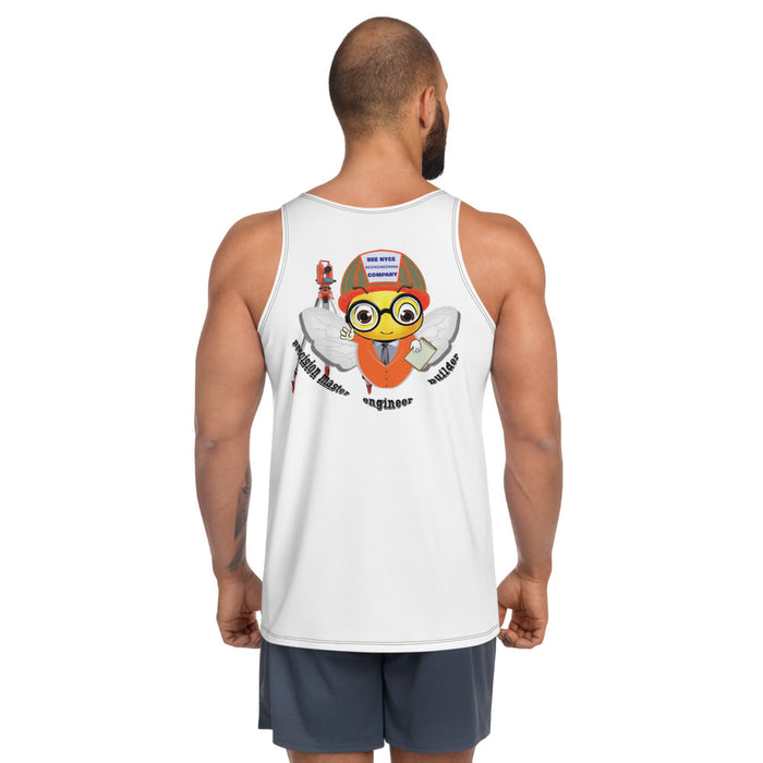 Cute ENGINEER / INGENIERO BEE Unisex Tank Top