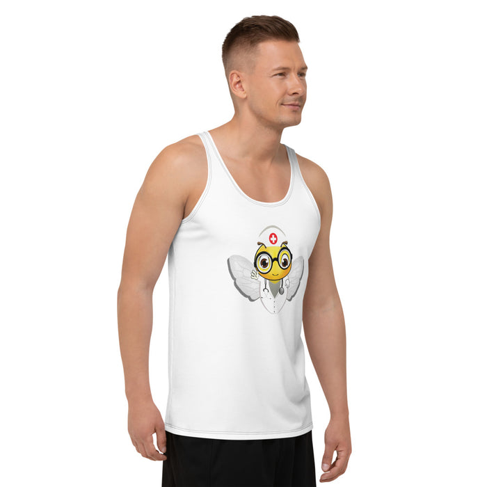 Cute NURSE BEE Unisex Tank Top