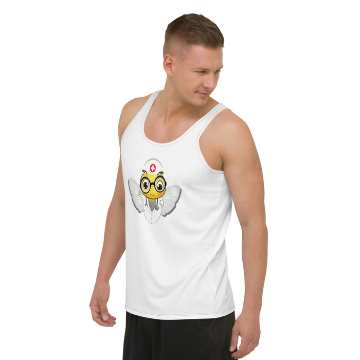 Cute NURSE BEE Unisex Tank Top