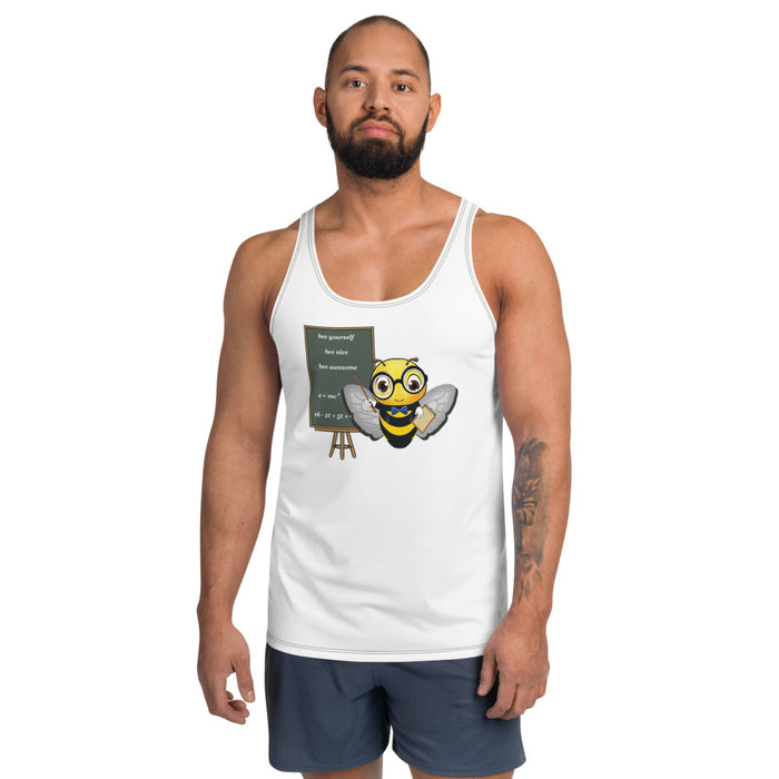 Cute GURU / TEACHER BEE Unisex Tank Top