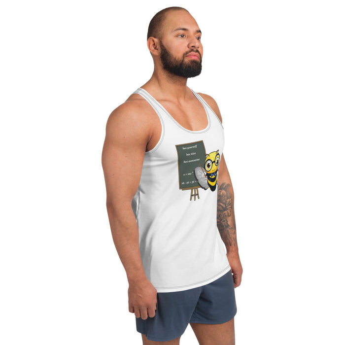 Cute GURU / TEACHER BEE Unisex Tank Top