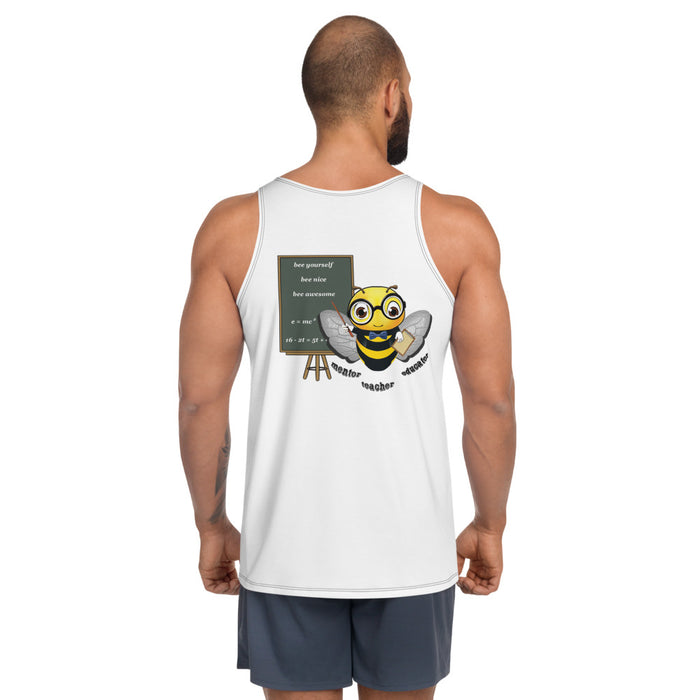 Cute GURU / TEACHER BEE Unisex Tank Top