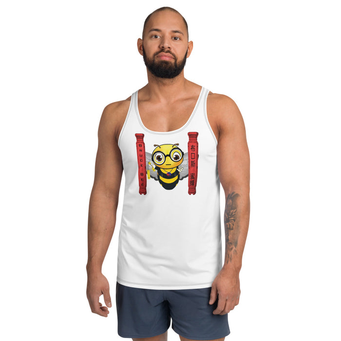 Cute BRUCE BEE Unisex Tank Top