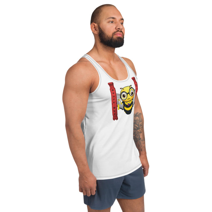 Cute BRUCE BEE Unisex Tank Top