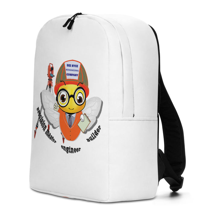 Cute ENGINEER / INGENIERO  BEE Minimalist Backpack / Bag