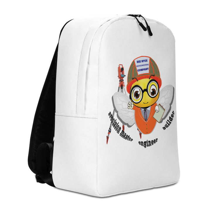 Cute ENGINEER / INGENIERO  BEE Minimalist Backpack / Bag