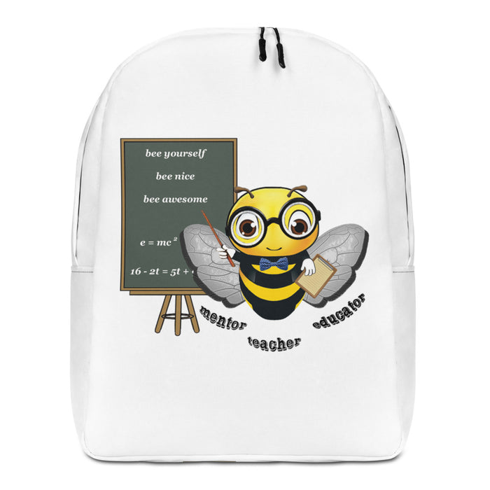 Cute GURU / TEACHER BEE Minimalist Backpack